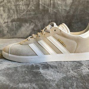 Adidas Gazelle Suede Grey/White F34053
